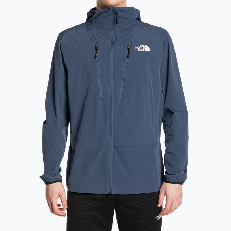 Men's softshell jacket The North Face Vertline shady blue