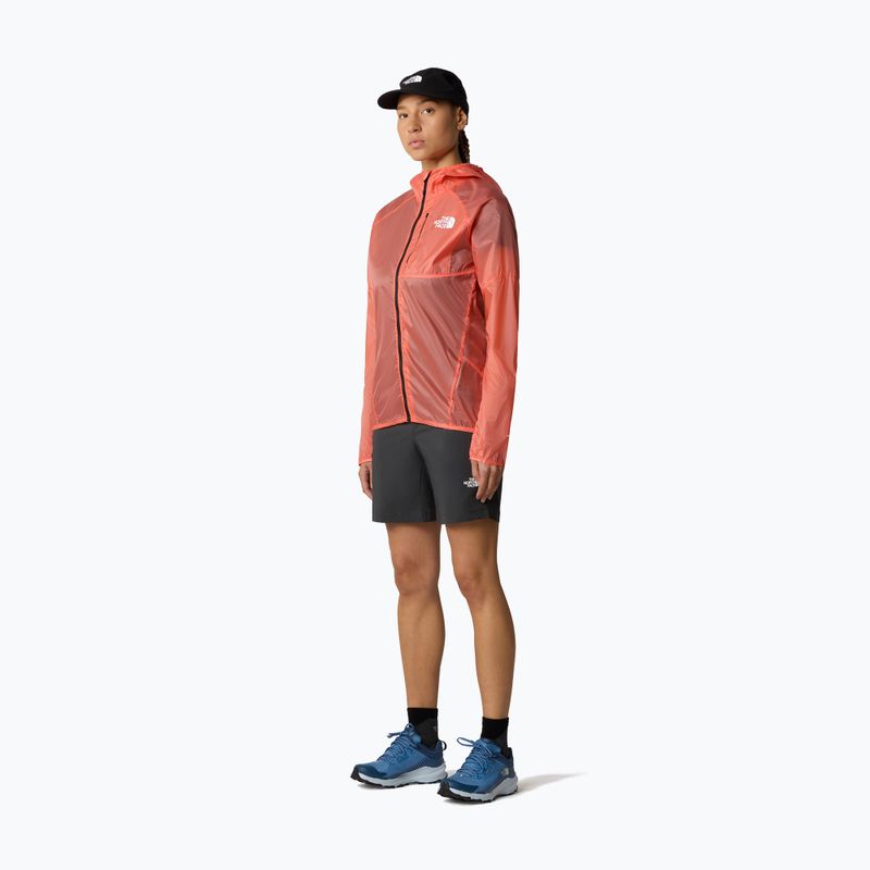 Women's wind jacket The North Face Windstream Shell radiant orange/black 2