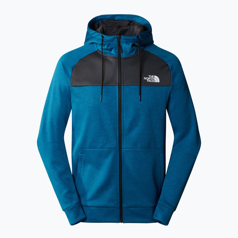 Men's The North Face Reaxion Fleece sweatshirt adriatic blue/dark heat