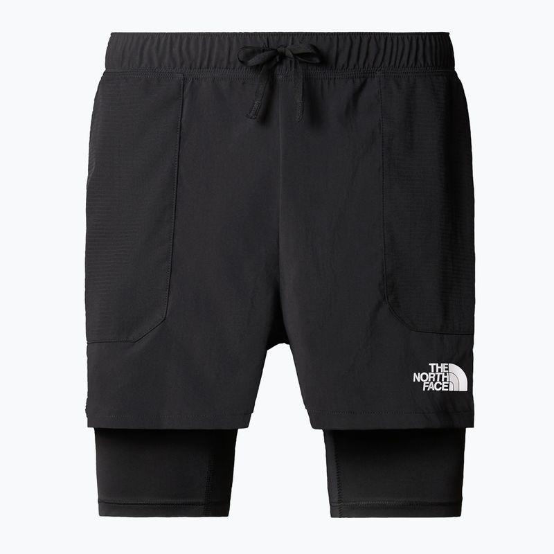 Men's running shorts The North Face Sunriser 2In1 Short 4In black 4