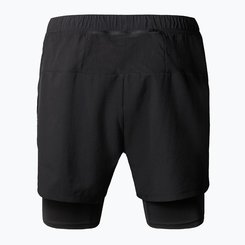 Men's running shorts The North Face Sunriser 2In1 Short 4In black 5