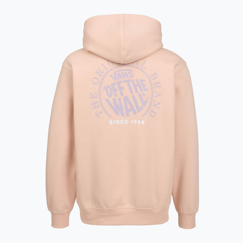 Men's Vans Circle Loose Fit Fleece Po Hoodie chintz rose 2