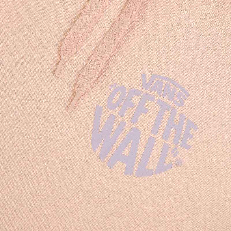 Men's Vans Circle Loose Fit Fleece Po Hoodie chintz rose 3