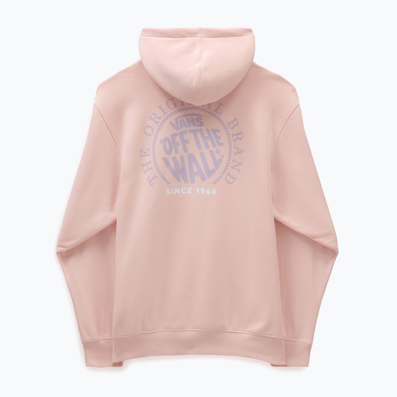 Men's Vans Circle Loose Fit Fleece Po Hoodie chintz rose 2