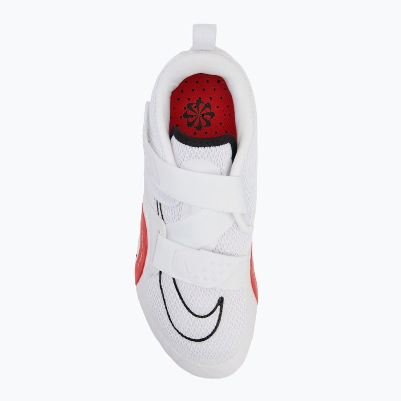 Nike Superrep Cycle 2 spinning shoes white/picante red 5
