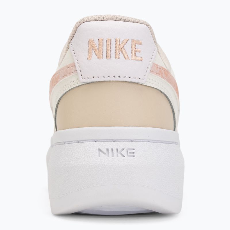 Women's shoes Nike Court Vision Alta sail/white/sanddrift/arctic orange 6