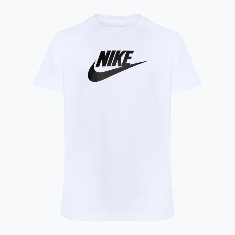 Nike Sportswear Futura children's t-shirt white/black