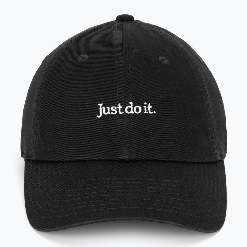Baseball cap Nike Club Unstructured JDI black/white 2