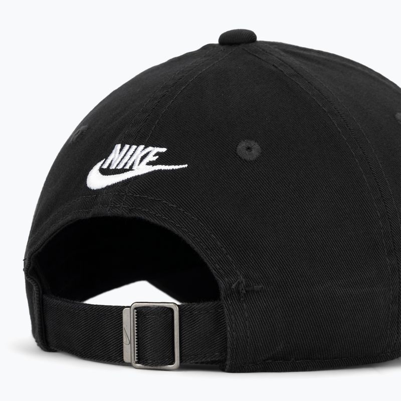 Baseball cap Nike Club Unstructured JDI black/white 4