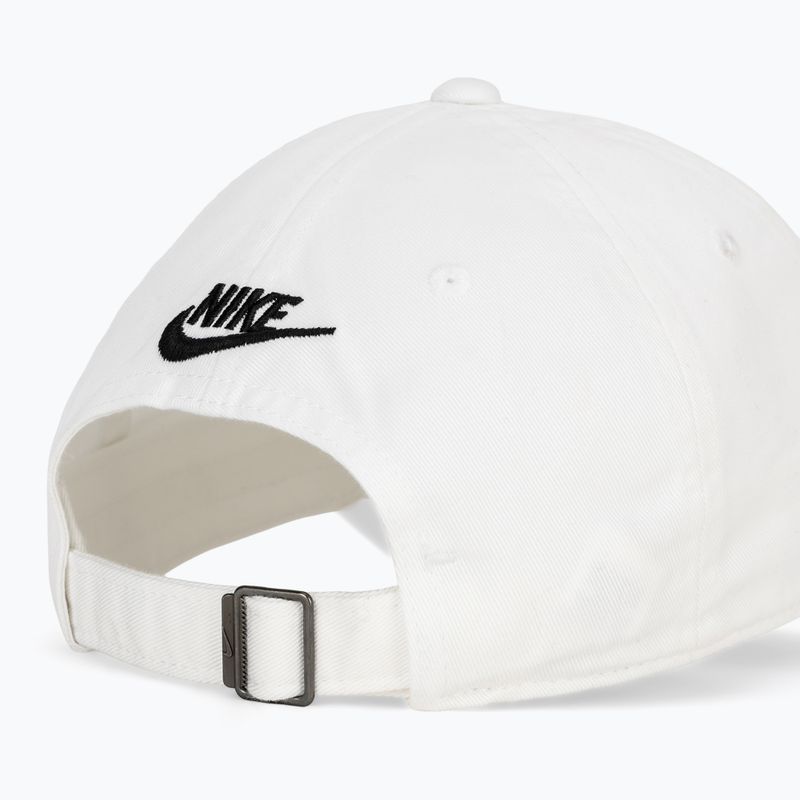 Baseball cap Nike Club Unstructured JDI white/black 4