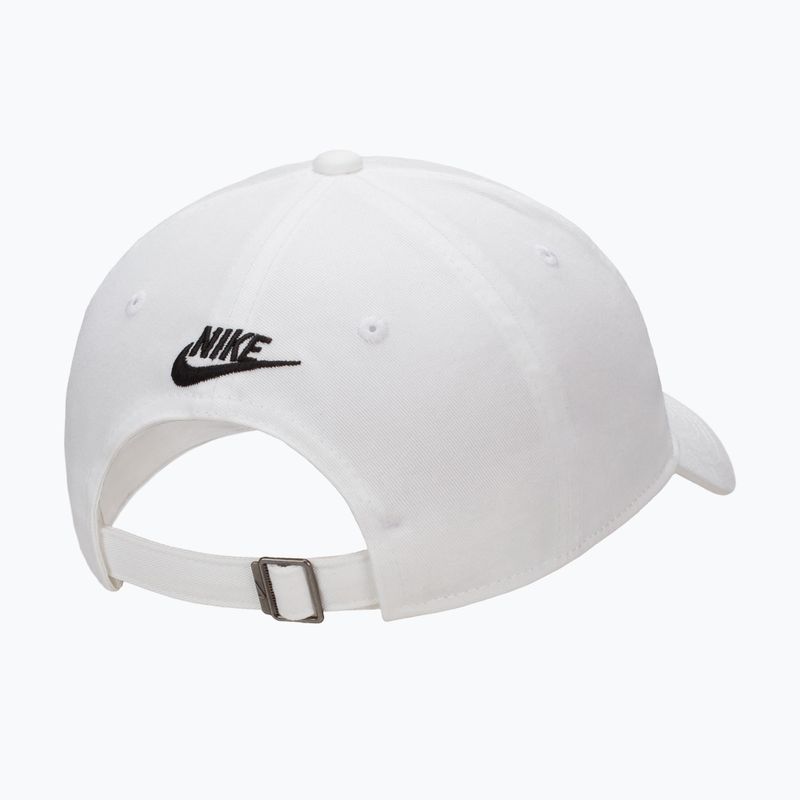 Baseball cap Nike Club Unstructured JDI white/black 6