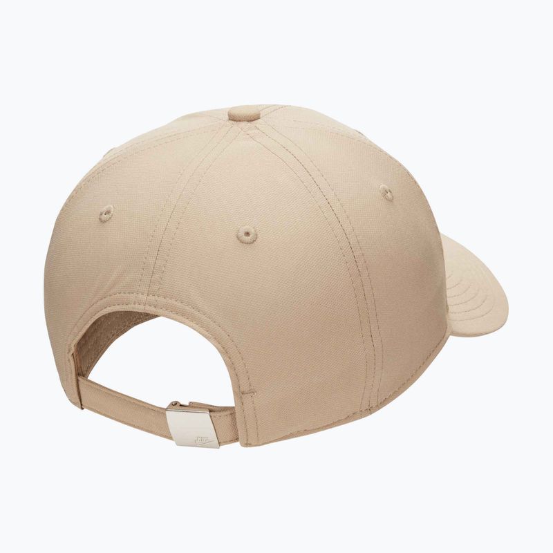 Baseball cap Nike Dri-Fit Club khaki/metallic silver 2