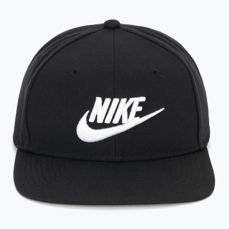 Men's baseball cap Nike Dri-Fit Pro Structured Futura black/black/black/white 2