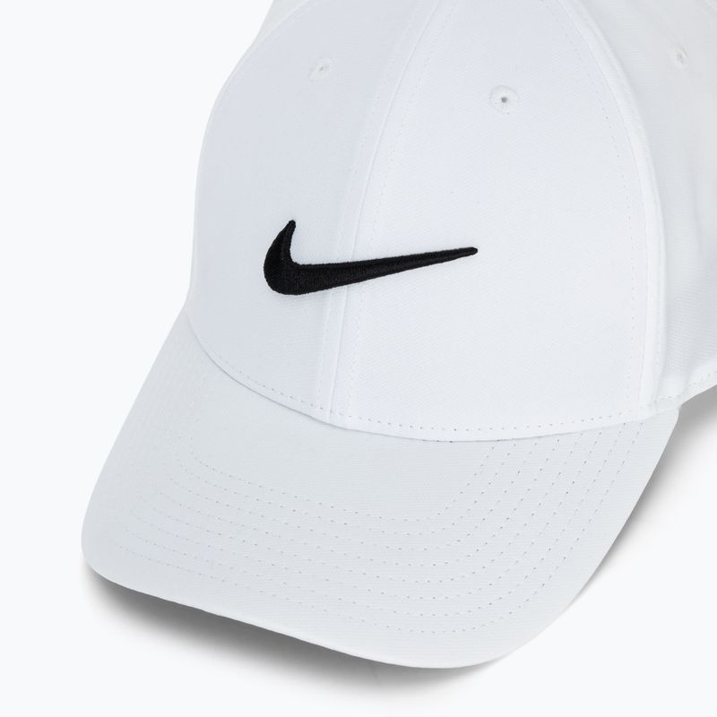 Baseball cap Nike Dri-FIT Club white/black 3