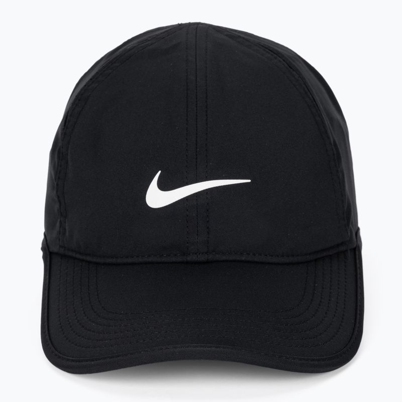 Nike Dri-Fit Club Cap Unstructured Featherlight black/white 2