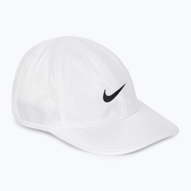 Nike Dri-Fit Club Cap Unstructured Featherlight white/black