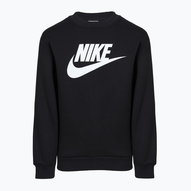 Children's sweatshirt Nike Sportswear Club Fleece comet black/white