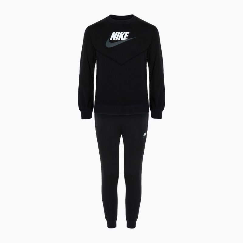 Nike Sportswear black/white children's tracksuit