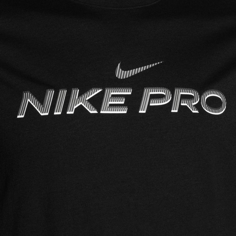 Men's Nike Dri-Fit Fitness training t-shirt black 3
