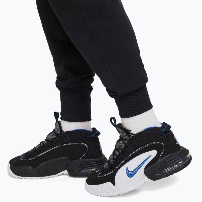 Children's trousers Nike Sportswear Club Fleece black/black/white 6