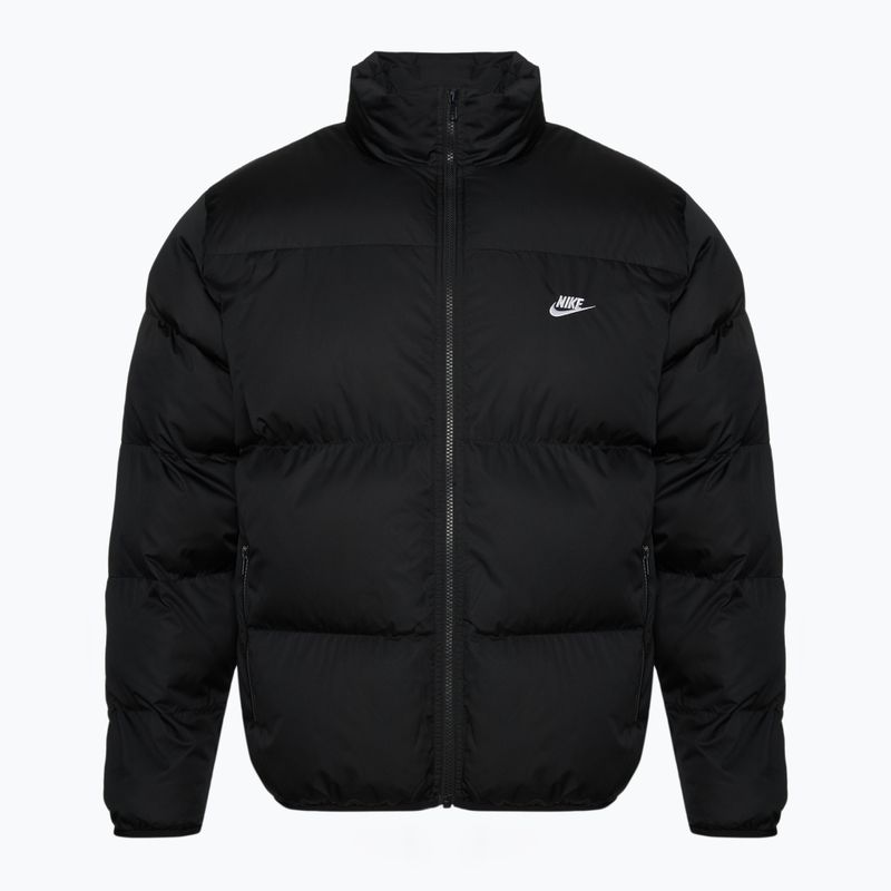 Men's Nike Sportswer Club Puffer insulated jacket black/white