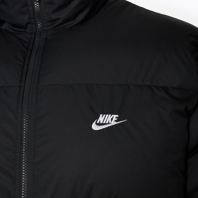 Men's Nike Sportswer Club Puffer insulated jacket black/white 3