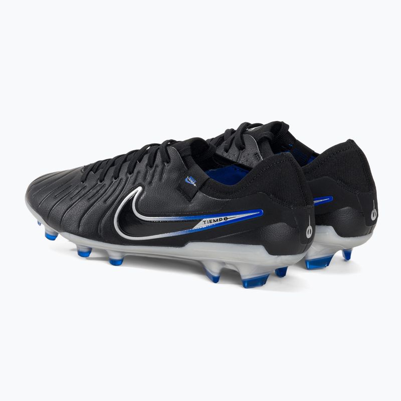 Nike Tiempo Legend 10 Pro FG black/chrome/hyper real football boots 3