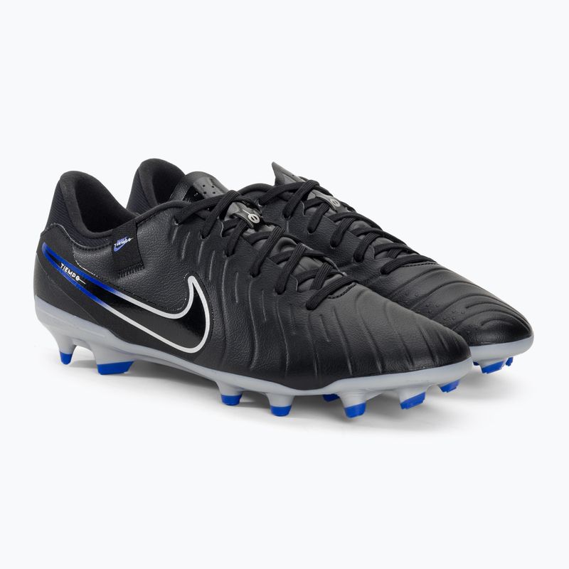 Nike Tiempo Legend 10 Academy MG black/chrome/hyper real football boots 4