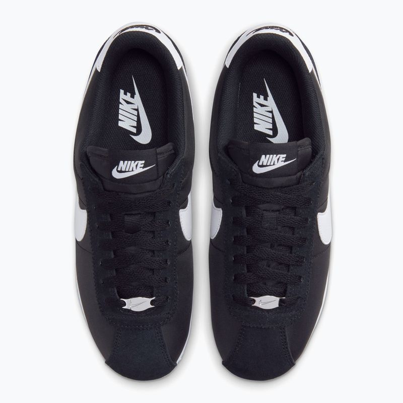 Women's shoes Nike Cortez Textile black/white 4