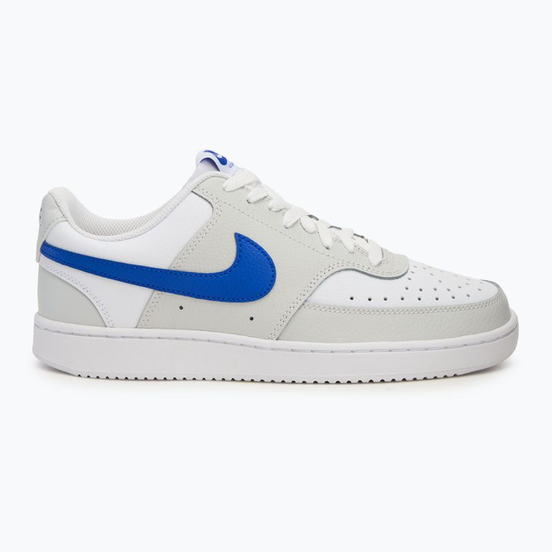 Nike Court Vision Low men's shoes photon dust/white/racer blue 2