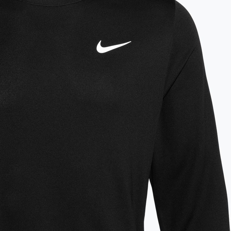 Men's Nike Miler Dri-Fit UV black running longsleeve 3