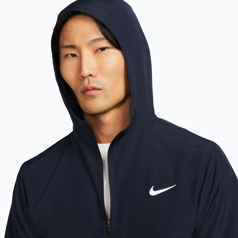 Men's jacket Nike Form Dri-Fit obsidian 4