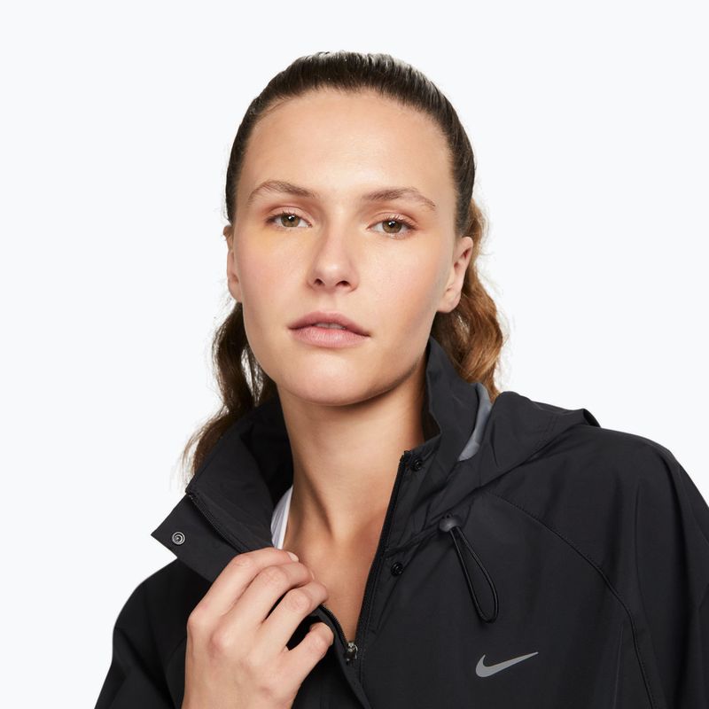 Women's running jacket Nike Storm-Fit Swift black/black 5