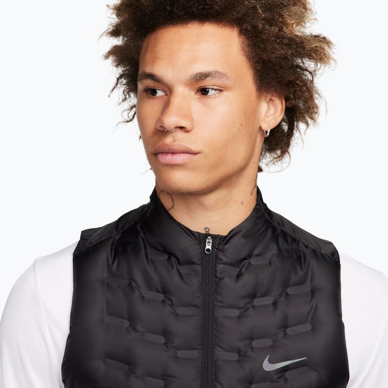 Men's running gilet Nike Therma-FIT ADV Repel AeroLoft black 4