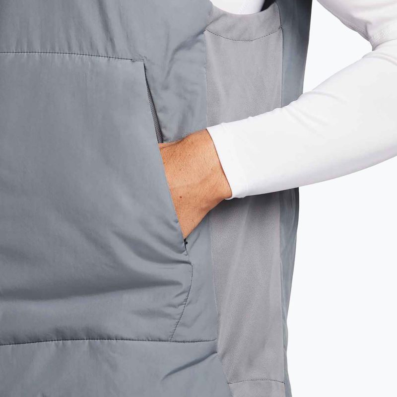 Men's gilet Nike Therma-Fit Unlimited smoke grey/smoke grey 5
