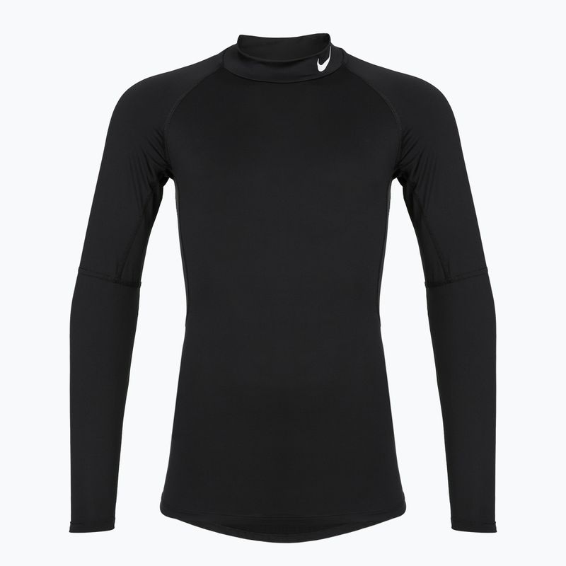 Men's training longsleeve Nike Pro Dri-Fit Mock-Neck black/white 6