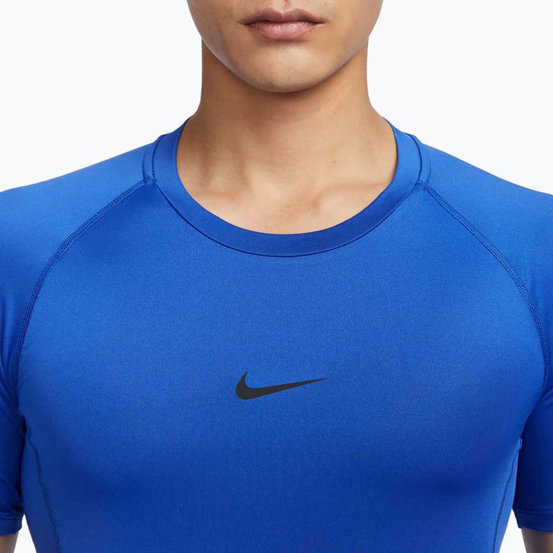Men's training T-shirt Nike Pro Dri-Fit Tight Fitness game royal/black 4