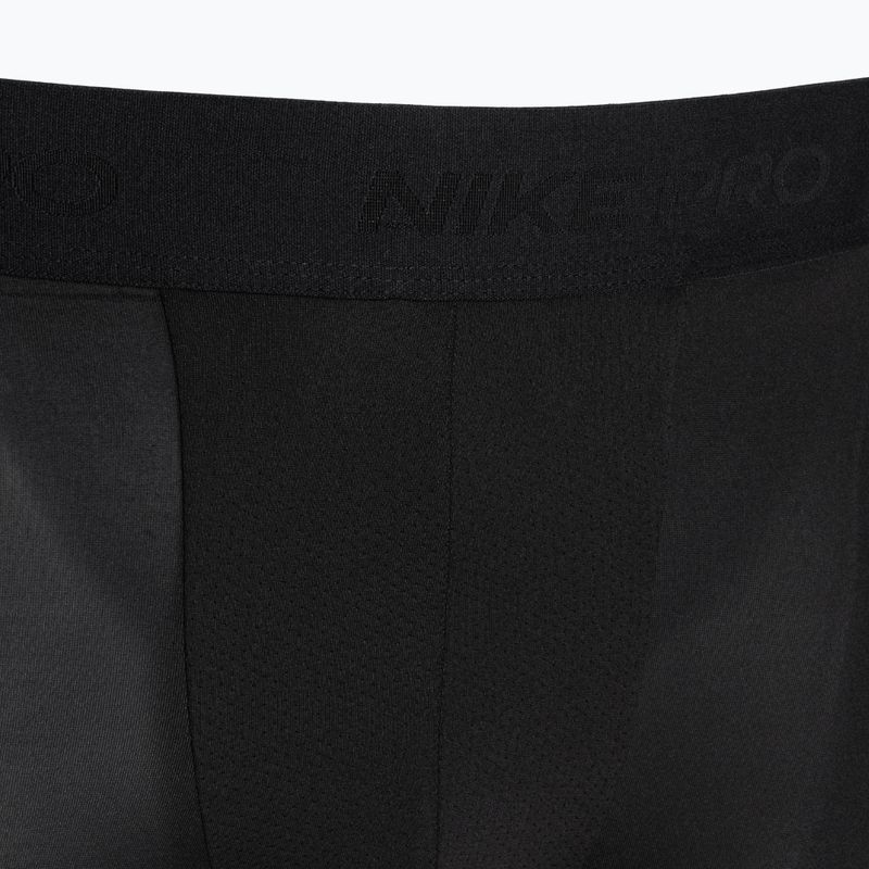 Men's Nike Pro Dri-FIT Tight Fitness training leggings black/white 3