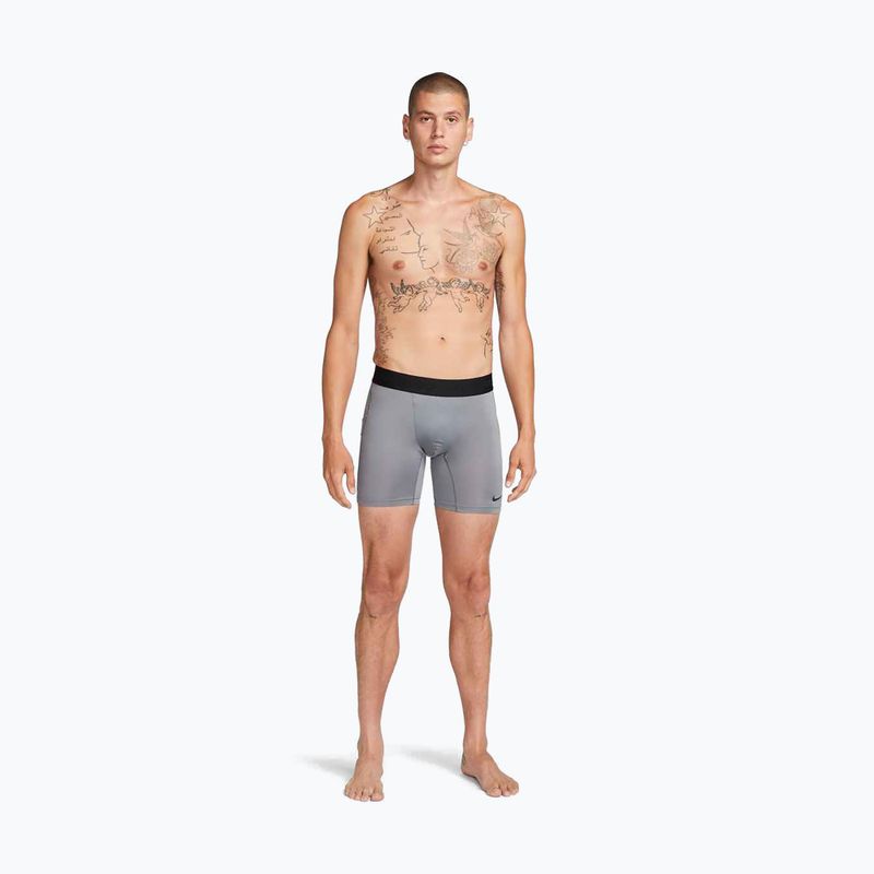 Men's training shorts Nike Pro Dri-Fit Fitness smoke grey/black 2
