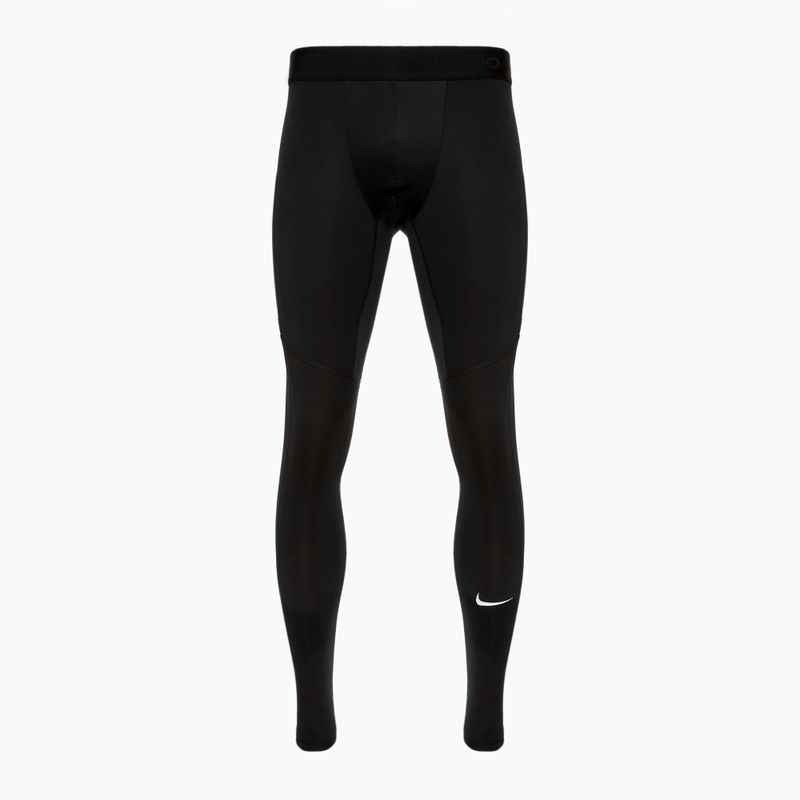 Men's training leggings Nike Pro Warm black/white