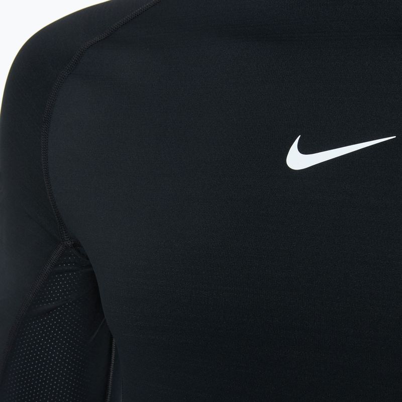 Men's training longsleeve Nike Pro Warm LS black/white 3