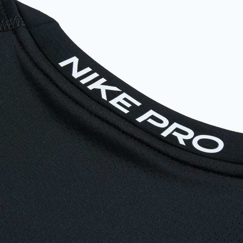 Men's training longsleeve Nike Pro Warm LS black/white 4