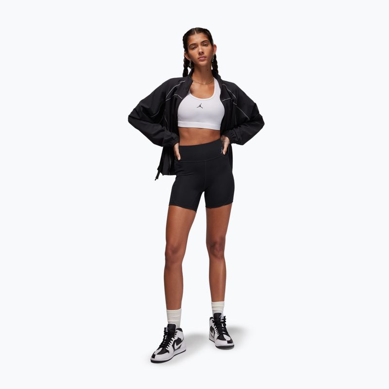 Training bra  Jordan Sport Medium Support Jumpman white/stone mauve/black 2