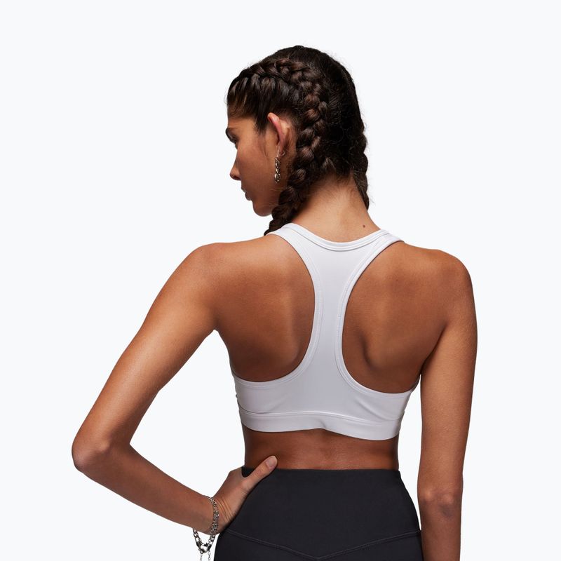 Training bra  Jordan Sport Medium Support Jumpman white/stone mauve/black 3