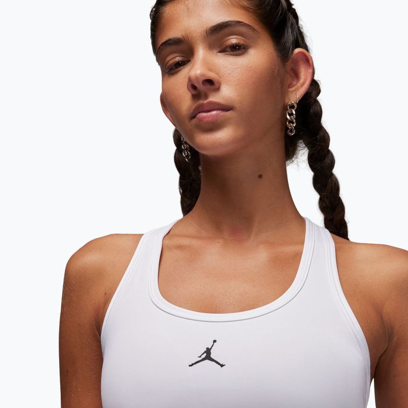 Training bra Nike Jordan Sport Medium Support Jumpman white/stone mauve/black 4