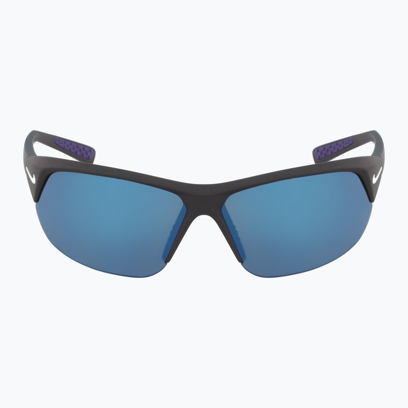 Men's Nike Skylon Ace matte black/ grey w/ blue sky mirror sunglasses 2