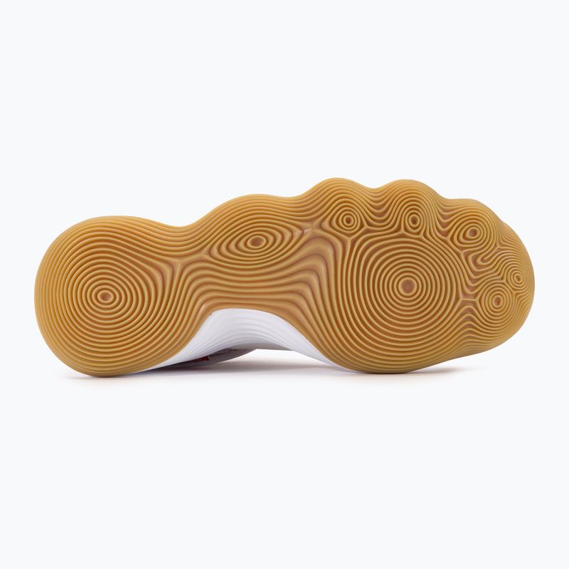 Men's volleyball shoes Nike React Hyperset SE white/team crimson white 5