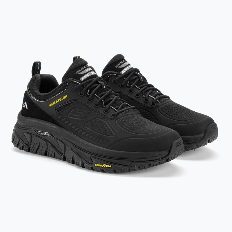 Men's trekking shoes SKECHERS Arch Fit Road Walker Recon black 4