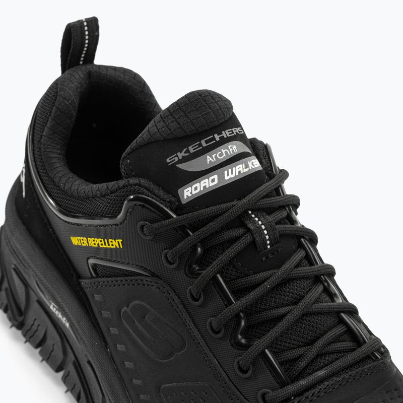 Men's trekking shoes SKECHERS Arch Fit Road Walker Recon black 8
