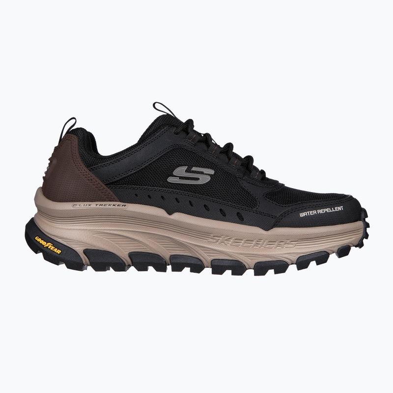 SKECHERS D'Lux Trekker men's trekking shoes black/natural 8